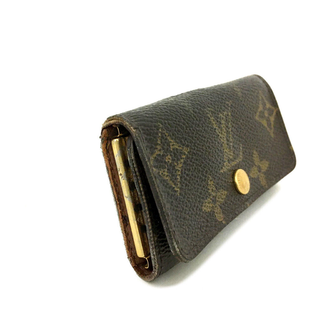 Louis Vuitton Monogram Multicles 4 Ring Key Case FL0094