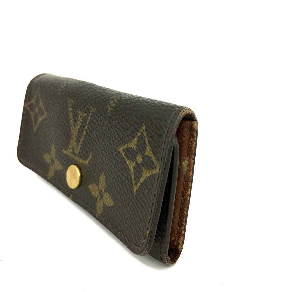 Louis Vuitton Monogram Multicles 4 Ring Key Case FL0094