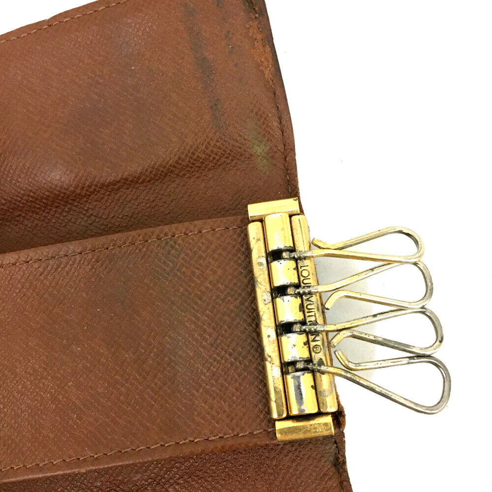 Louis Vuitton Monogram Multicles 4 Ring Key Case FL0094