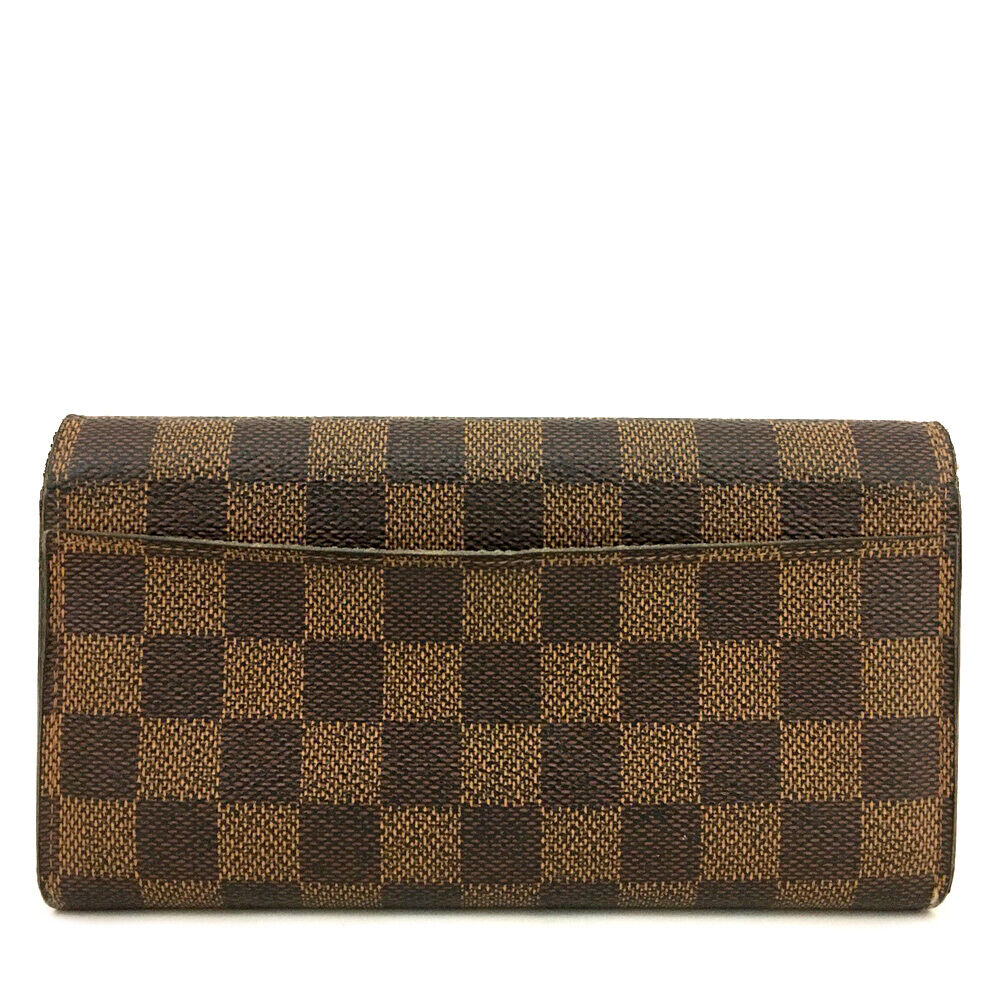 LOUIS VUITTON Damier Ebene Sarah Wallet NM