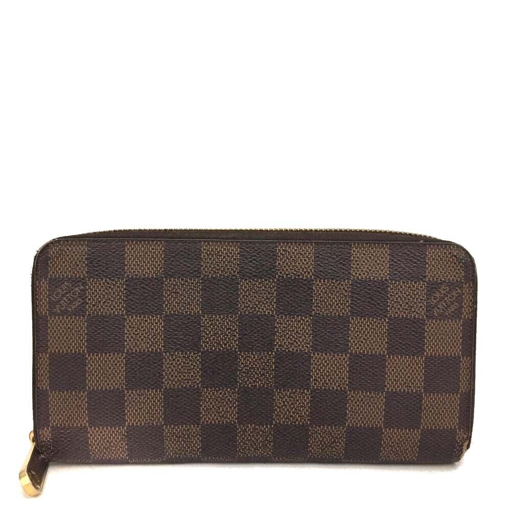 LOUIS VUITTON Damier Ebene Zippy Wallet