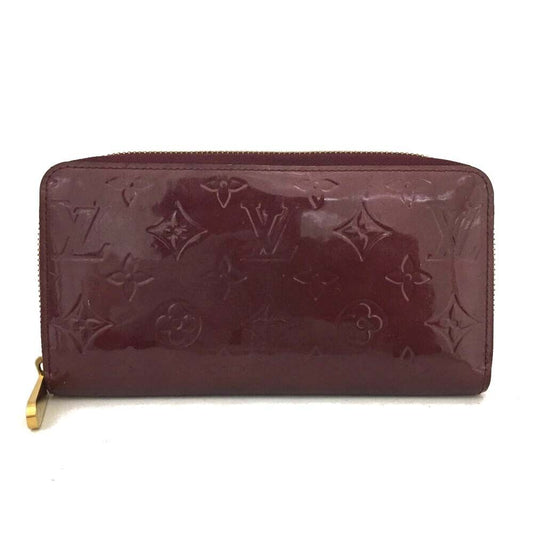 LOUIS VUITTON Vernis Zippy Wallet Rouge Fauviste SP2152