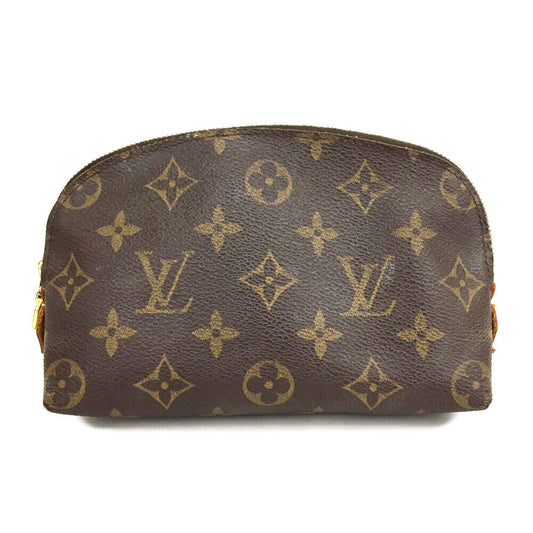 USED LOUIS VUITTON Monogram Cosmetic Pouch CA0071