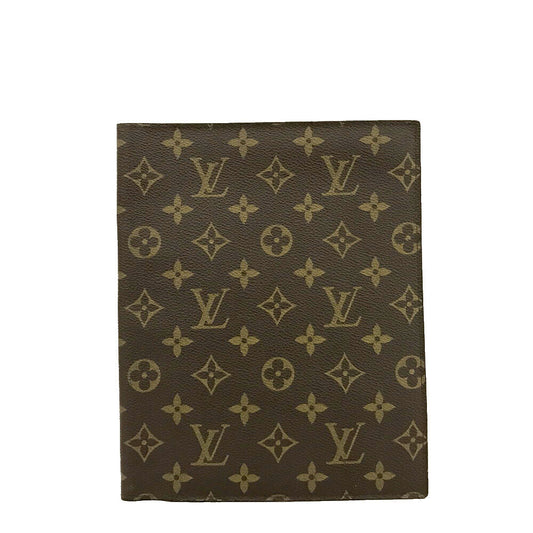 LOUIS VUITTON Monogram Desk Agenda Cover