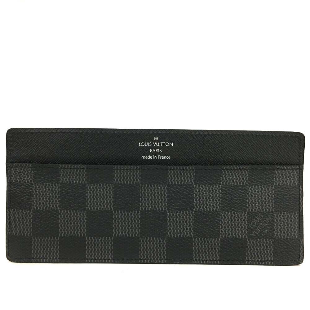 LOUIS VUITTON Damier Graphite Portefeuille Long Modulable Wallet Insert