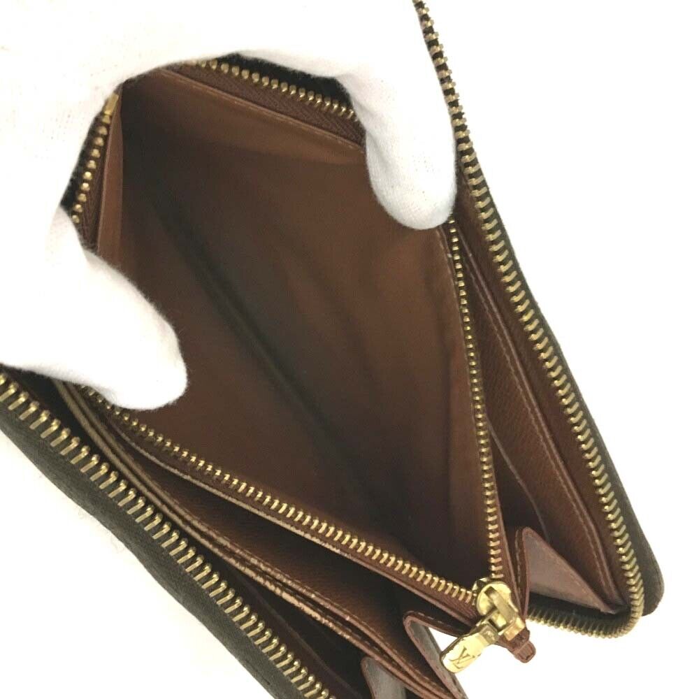 USED LOUIS VUITTON Monogram Zippy Wallet CA2161