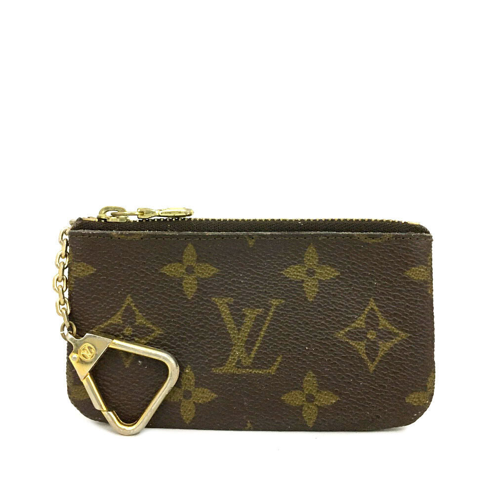 LOUIS VUITTON Monogram Key Pouch Old Model