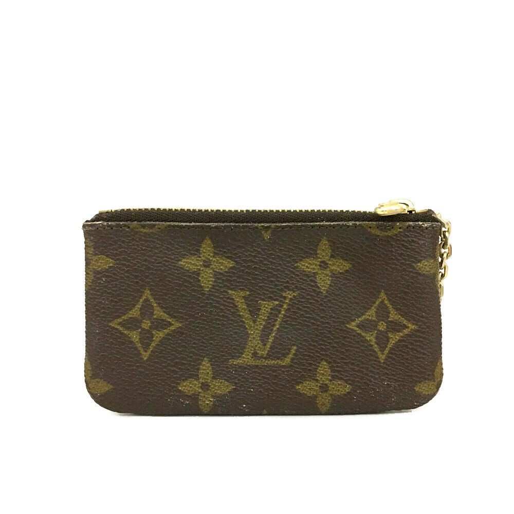 LOUIS VUITTON Monogram Key Pouch Old Model