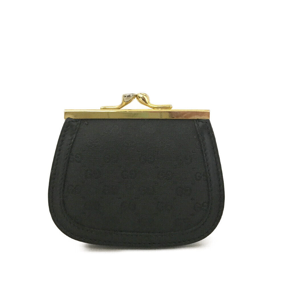 GUCCI Interlocking G Micro GG Logo PVC Coin Purse