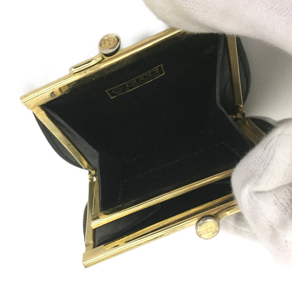 GUCCI Interlocking G Micro GG Logo PVC Coin Purse