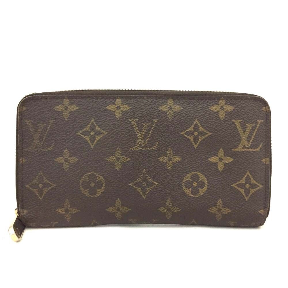 LOUIS VUITTON Monogram Zippy Wallet MI4195