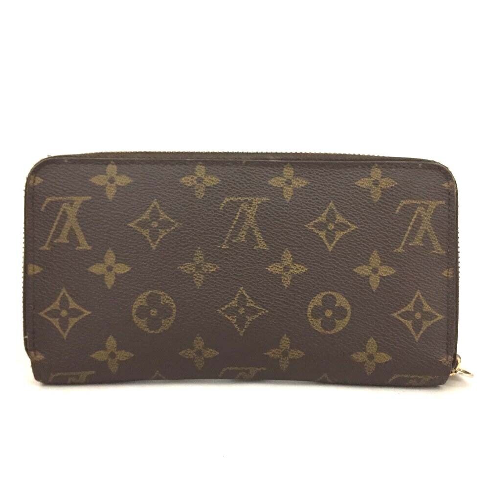 LOUIS VUITTON Monogram Zippy Wallet MI4195