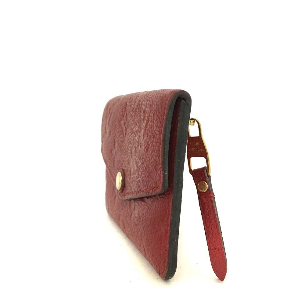 LOUIS VUITTON Empreinte Key Pouch Red TN2126