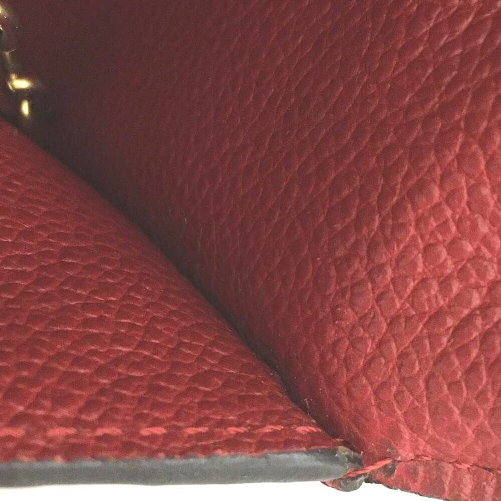 LOUIS VUITTON Empreinte Key Pouch Red TN2126