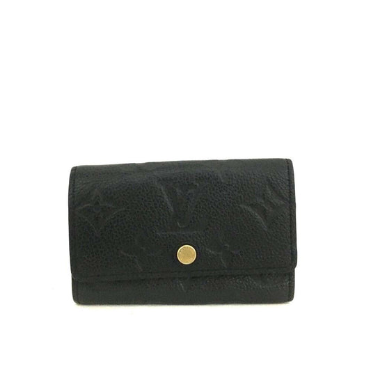 LOUIS VUITTON Empreinte Multicles 6 Key Holder Black SP4179