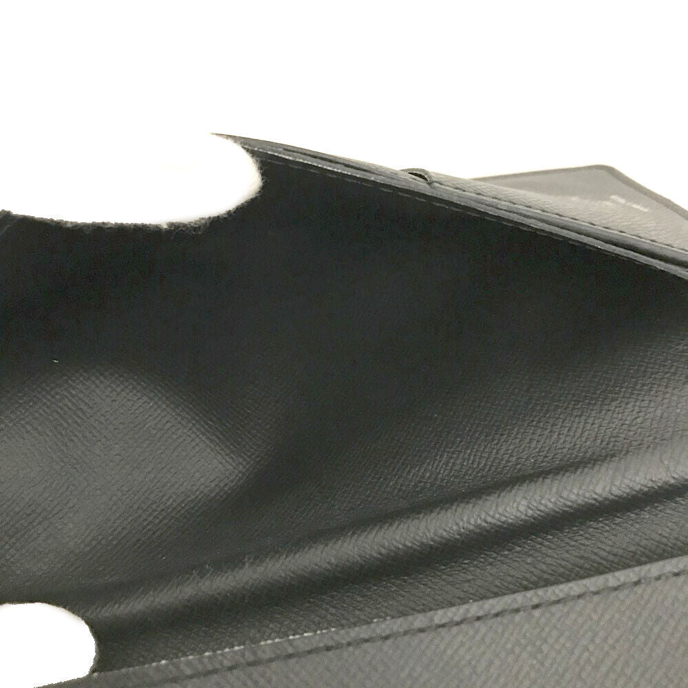 LOUIS VUITTON Damier Graphite Pixel Brazza Wallet Blue TA4126