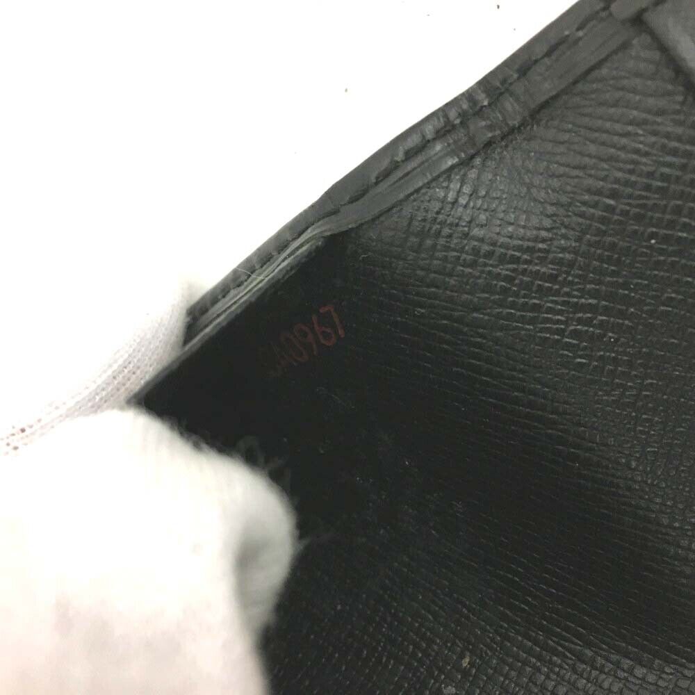 Louis Vuitton Epi Pocket Organizer Black CA0967