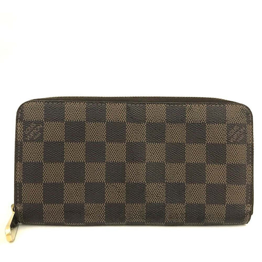 LOUIS VUITTON Damier Ebene Zippy Wallet CA1079