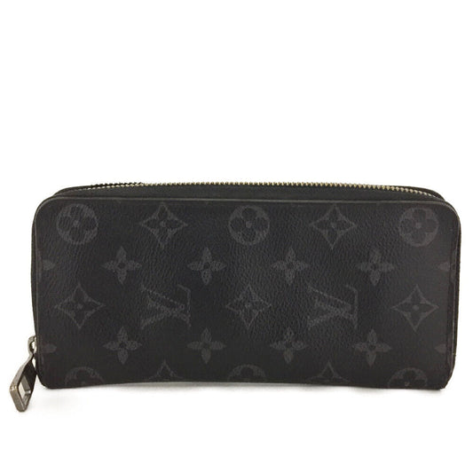 LOUIS VUITTON Monogram Eclipse Vertical Zippy Wallet GI0189