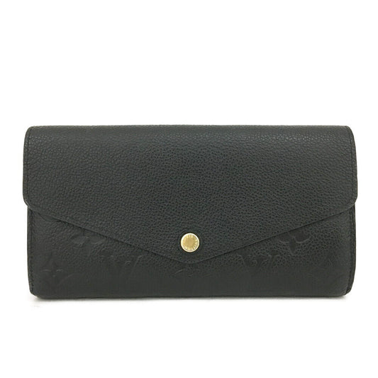 PREORDER LOUIS VUITTON Empreinte Sarah Wallet NM Black CA1126