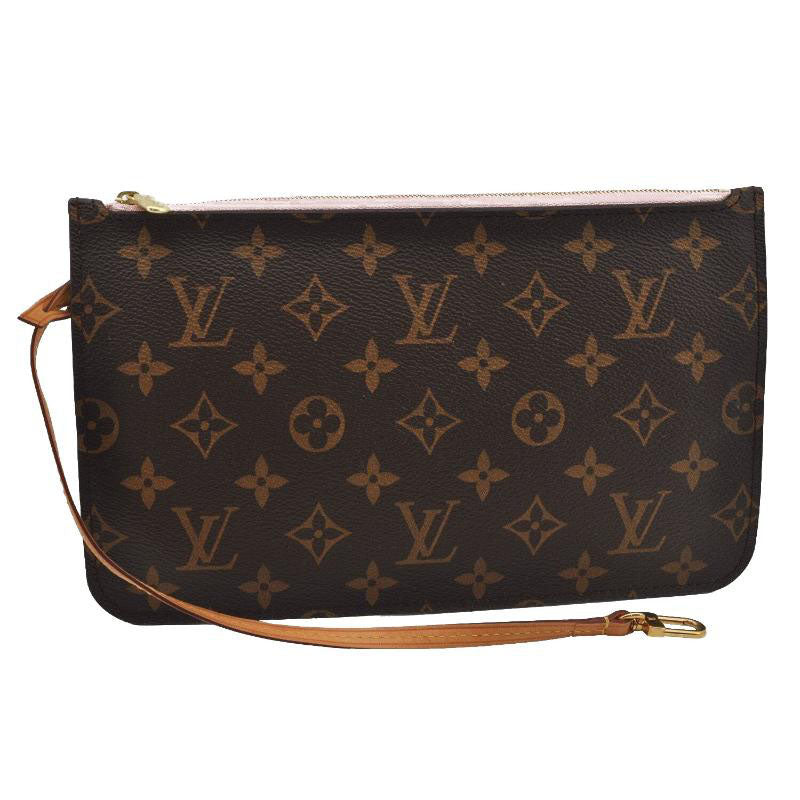 LOUIS VUITTON  Monogram Neverfull MM GM Pochette Sugar Pink SD3155