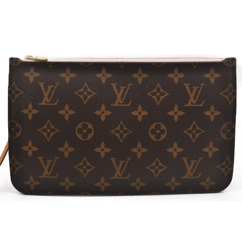 LOUIS VUITTON  Monogram Neverfull MM GM Pochette Sugar Pink SD3155