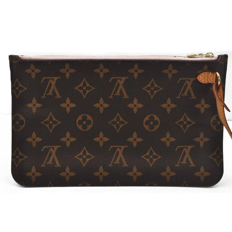 LOUIS VUITTON  Monogram Neverfull MM GM Pochette Sugar Pink SD3155