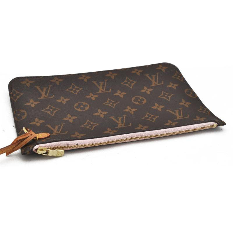 LOUIS VUITTON  Monogram Neverfull MM GM Pochette Sugar Pink SD3155