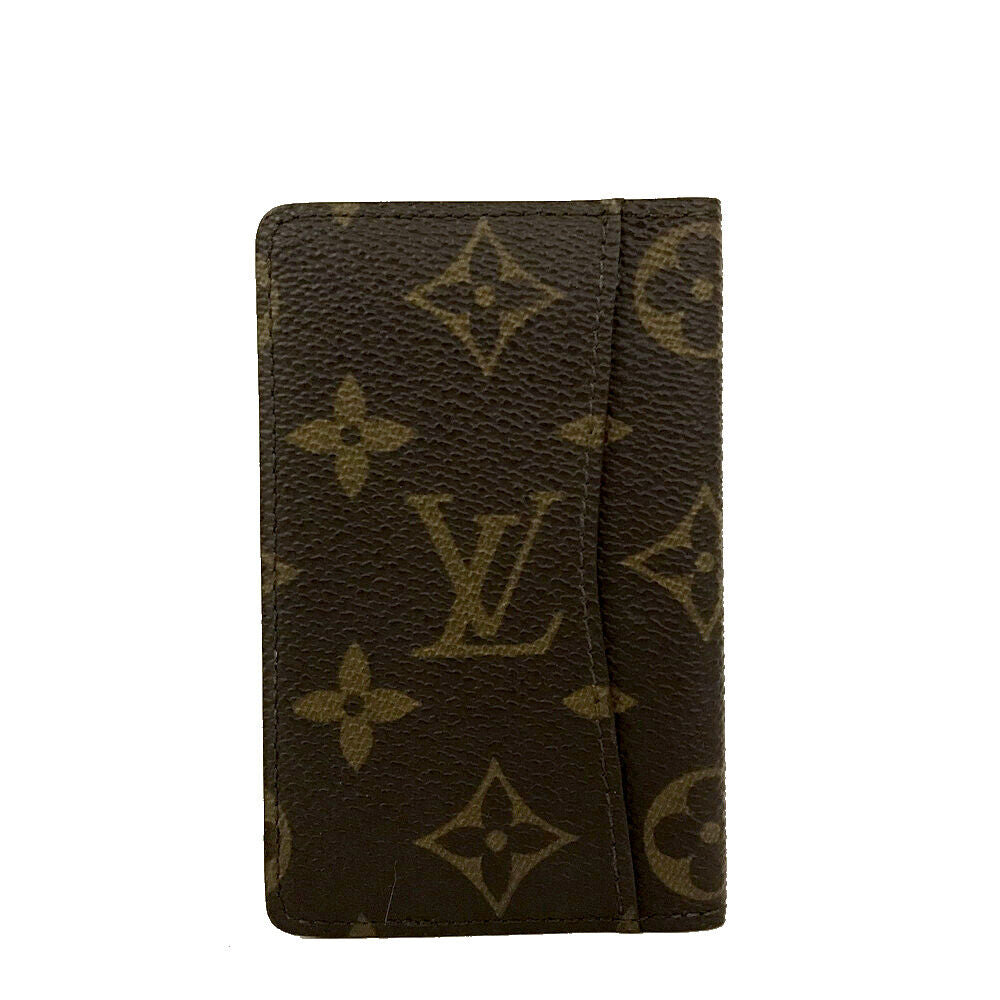 Louis Vuitton  Monogram Pocket Organizer Card Holder RA1913