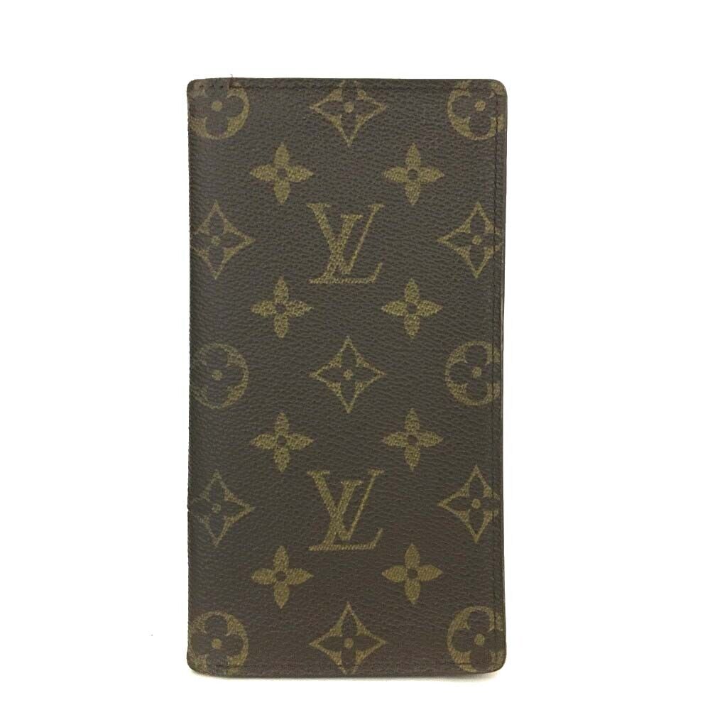 Louis Vuitton  Monogram Porte-Cartes Credit Yen Checkbook Wallet CT0935