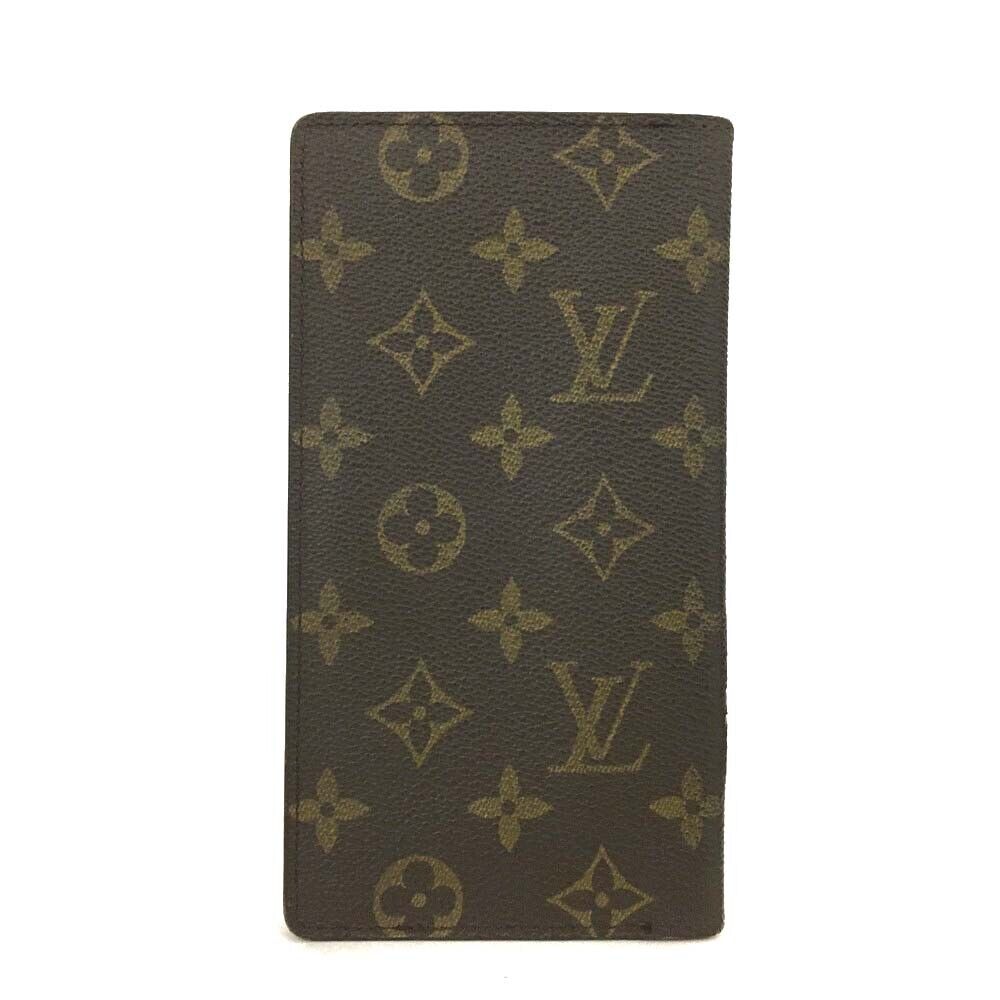 Louis Vuitton  Monogram Porte-Cartes Credit Yen Checkbook Wallet CT0935