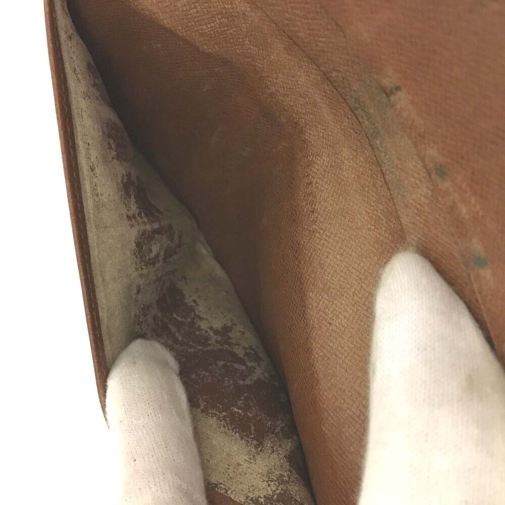 Louis Vuitton  Monogram Porte-Cartes Credit Yen Checkbook Wallet CT0935