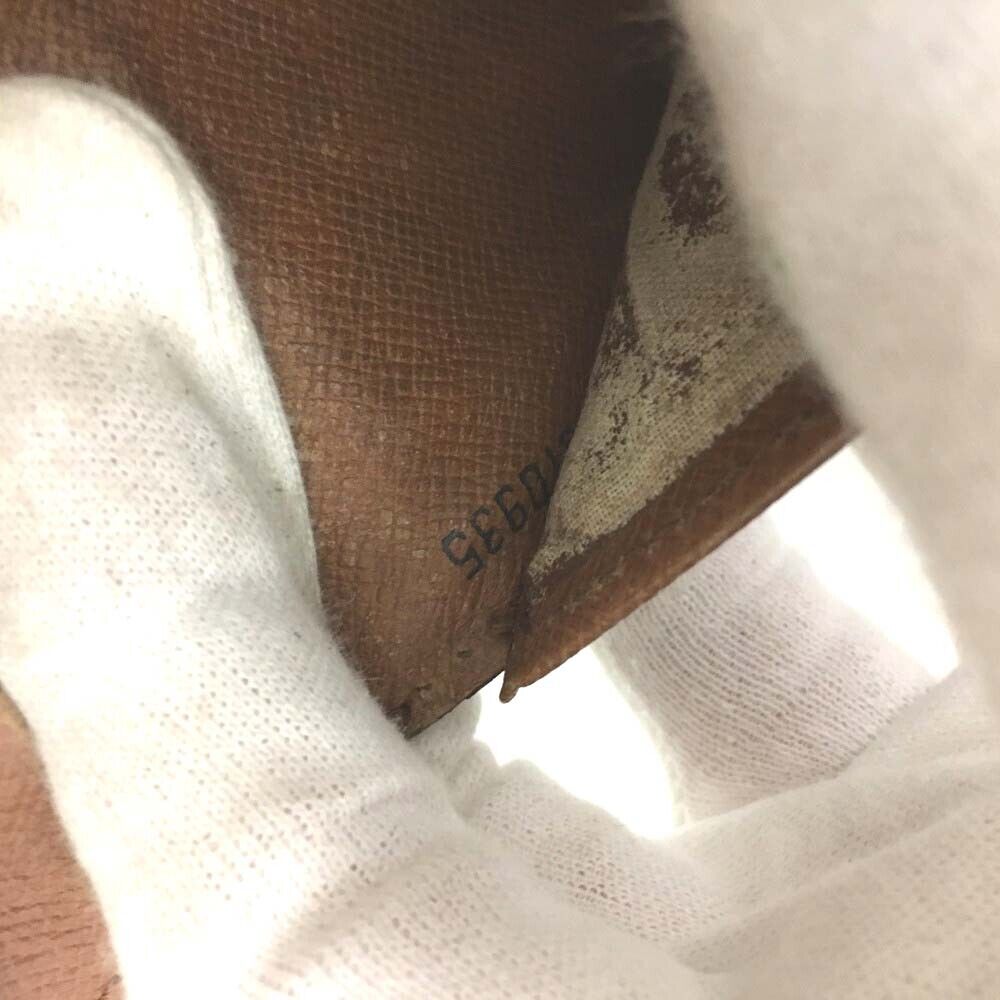 Louis Vuitton  Monogram Porte-Cartes Credit Yen Checkbook Wallet CT0935