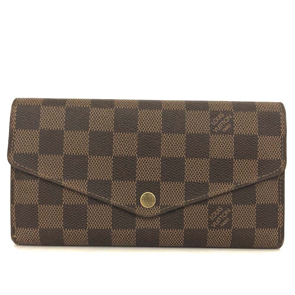 PRE-ORDER Louis Vuitton  Damier Ebene Sarah Wallet NM CA1114