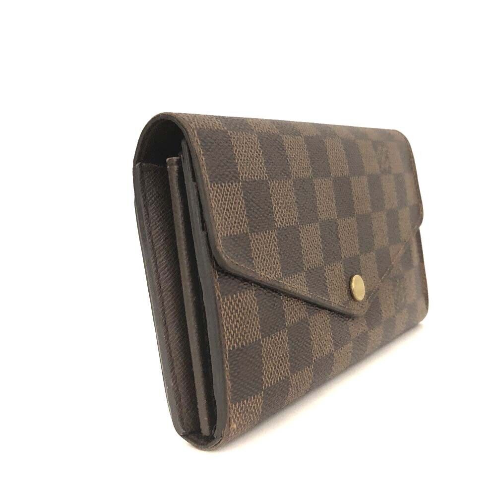 PRE-ORDER Louis Vuitton  Damier Ebene Sarah Wallet NM CA1114