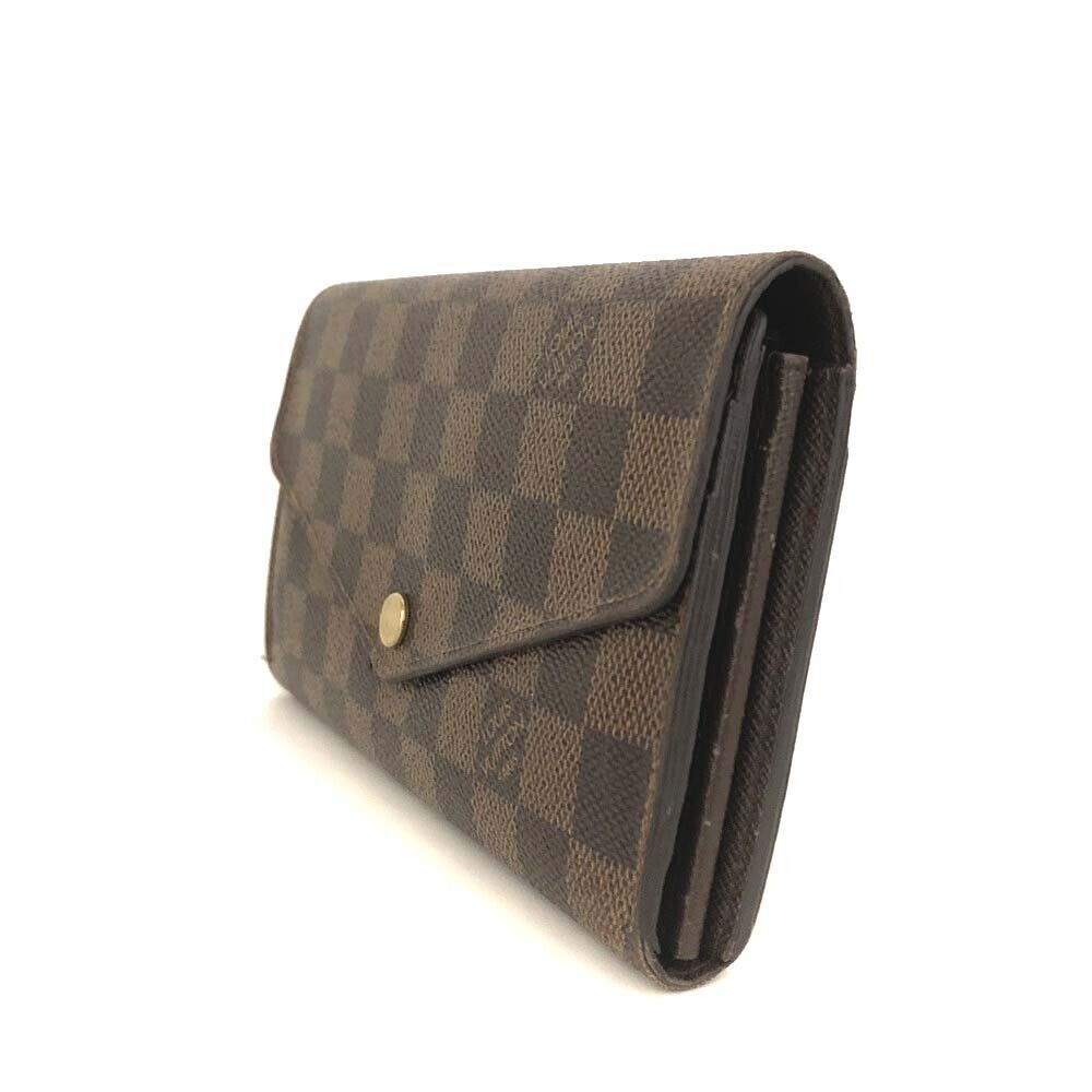 PRE-ORDER Louis Vuitton  Damier Ebene Sarah Wallet NM CA1114