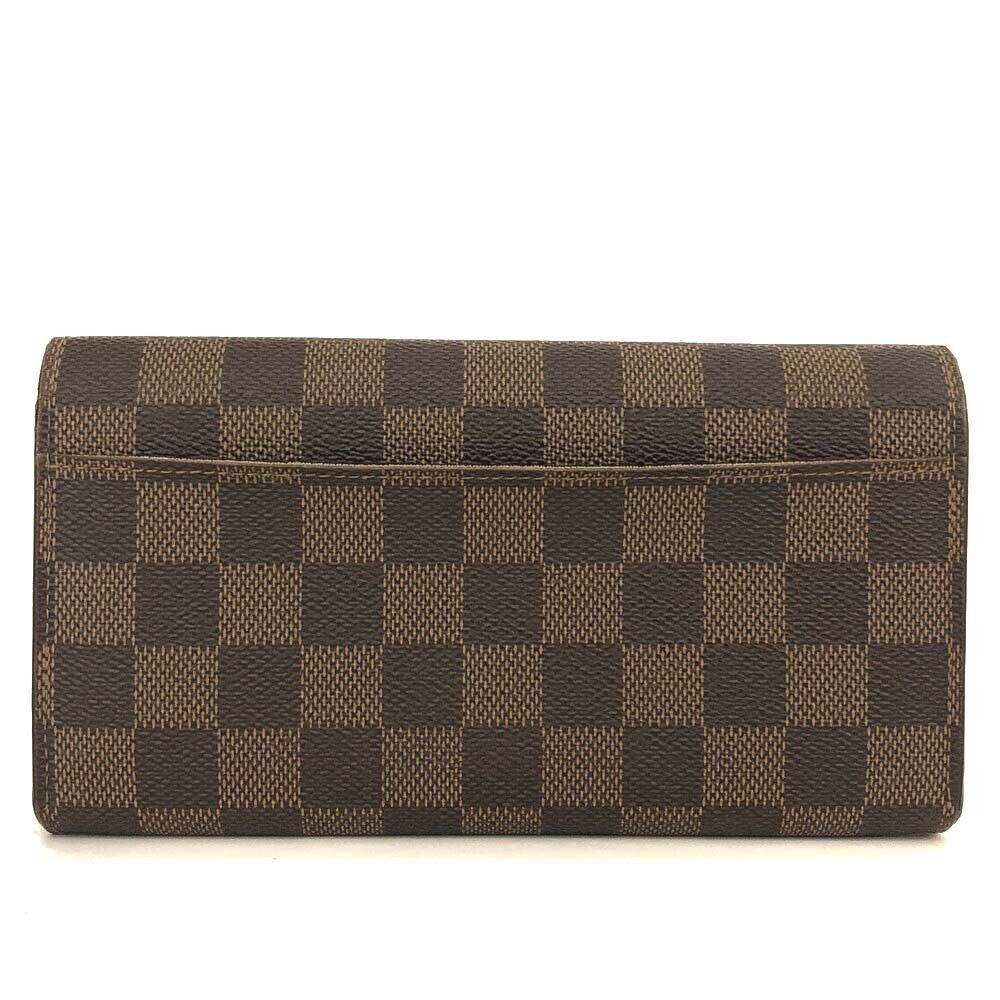 PRE-ORDER Louis Vuitton  Damier Ebene Sarah Wallet NM CA1114