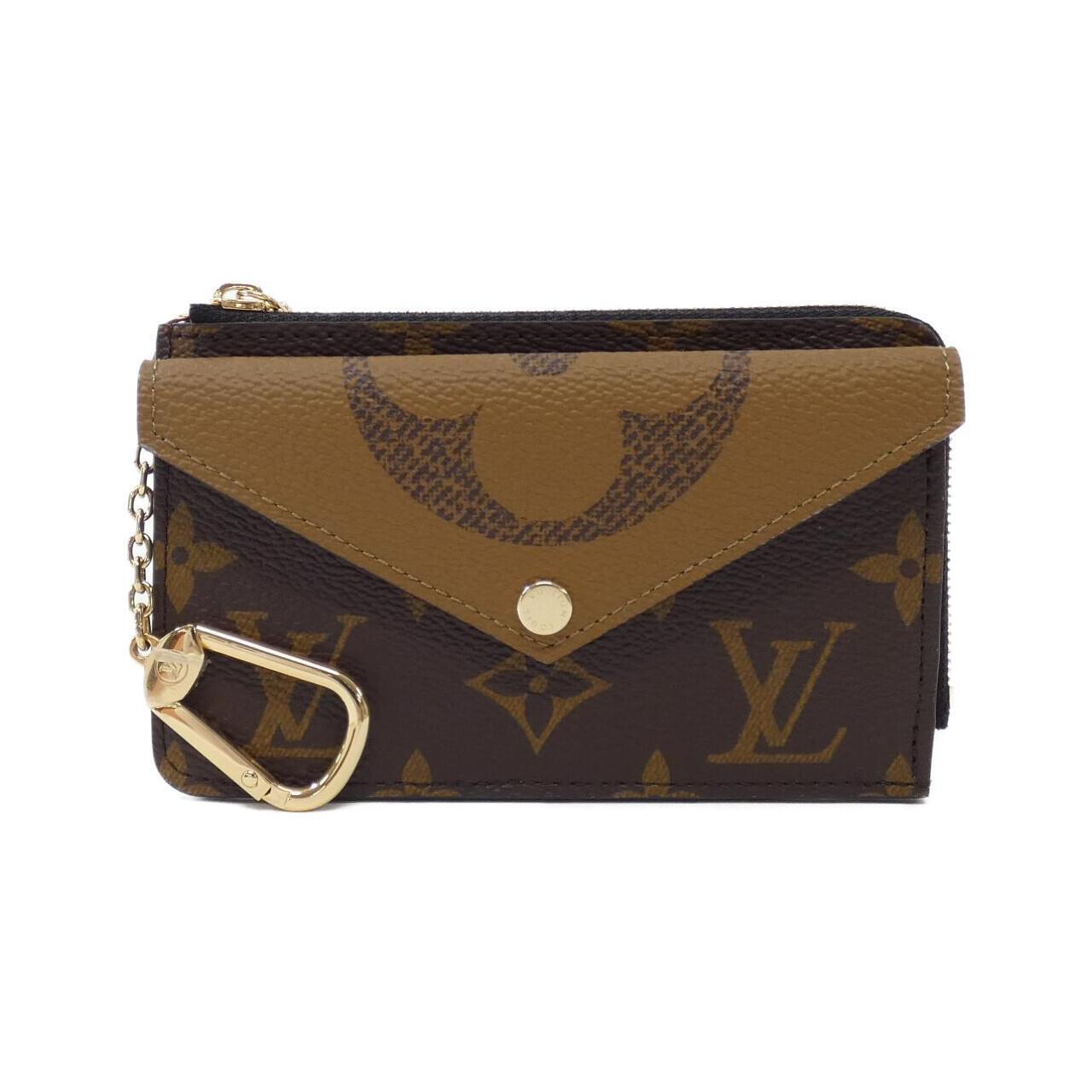 PRE-ORDER LOUIS VUITTON  Reverse Monogram Recto Verso Card Holder Brown