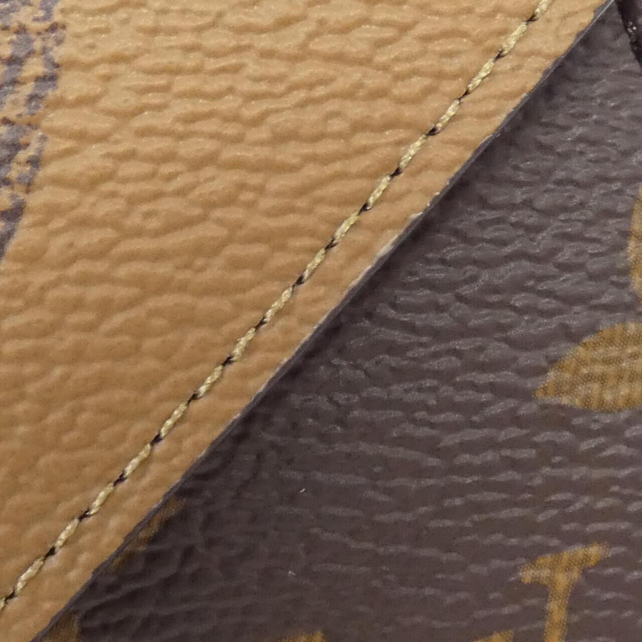 PRE-ORDER LOUIS VUITTON  Reverse Monogram Recto Verso Card Holder Brown