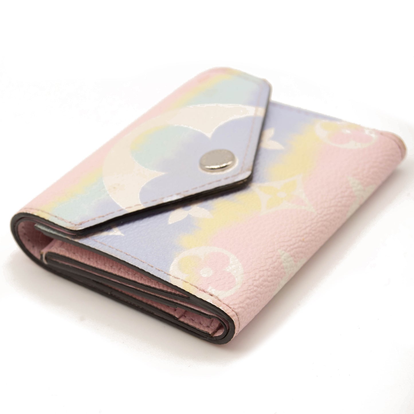 USED Louis Vuitton Monogram Escale Victorine Wallet Pastel