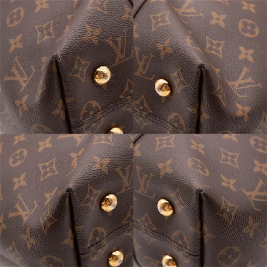 Louis Vuitton Melie Brown Monogram Canvas Shoulder Bag Hobo Satchel