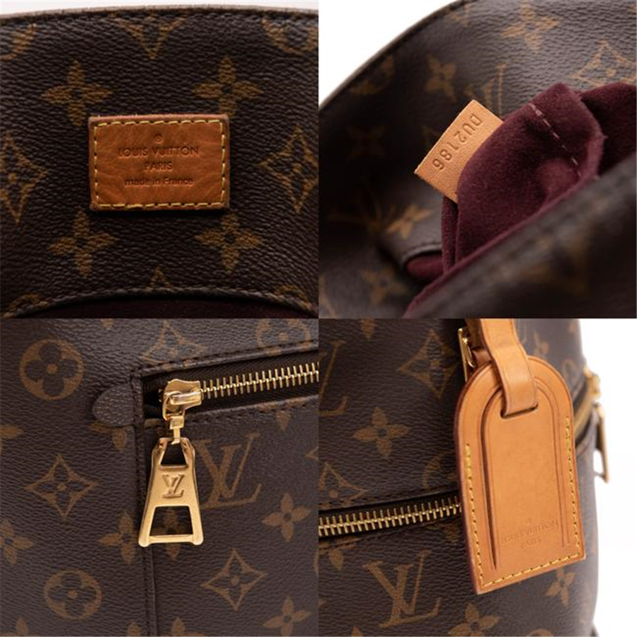 Louis Vuitton Melie Brown Monogram Canvas Shoulder Bag Hobo Satchel