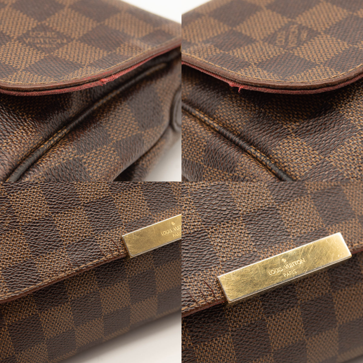 USED Louis Vuitton Damier Ebene Favorite MM