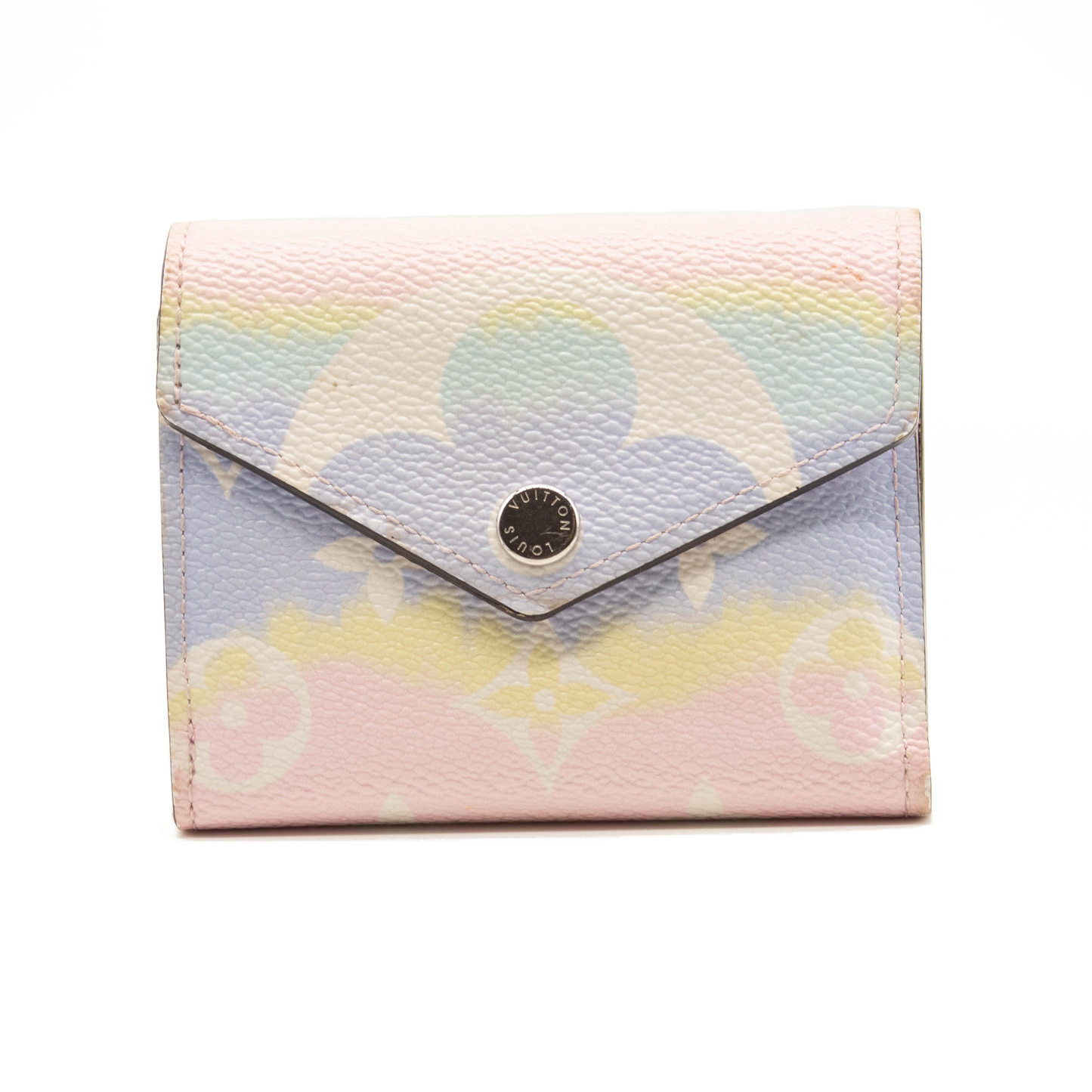 USED Louis Vuitton Monogram Escale Victorine Wallet Pastel