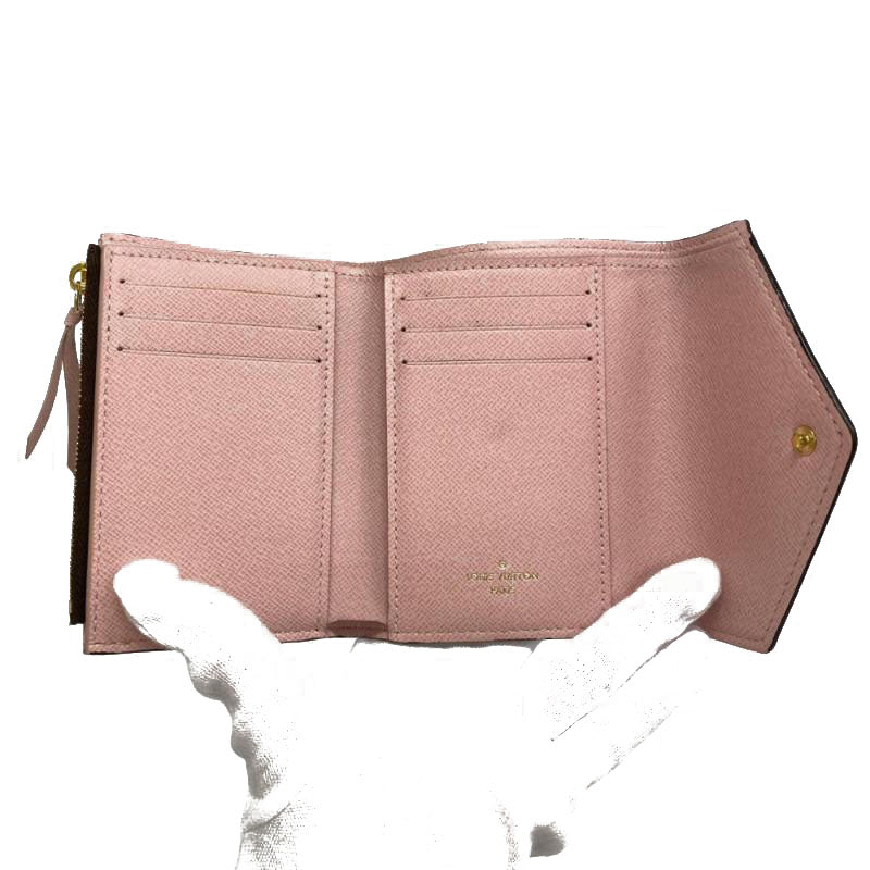 Louis Vuitton  Monogram Victorine Wallet Rose Ballerine