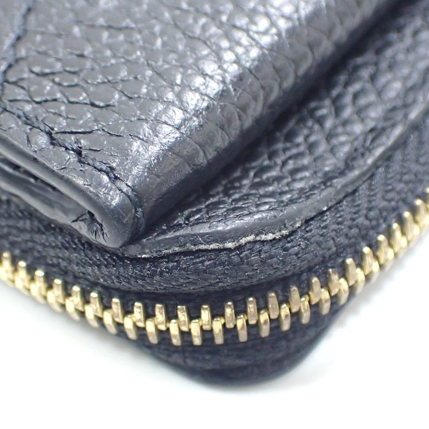 Louis Vuitton  Empreinte Recto Verso Card Holder Black France RFID