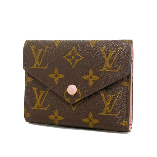 Louis Vuitton  Monogram Victorine Wallet Rose Ballerine