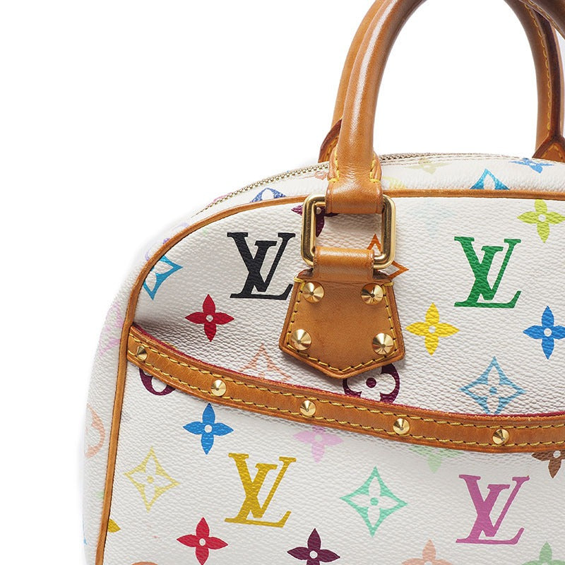 PRE-ORDER Louis Vuitton  Monogram Multicolor Trouville White