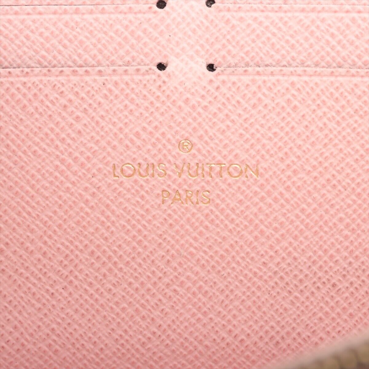 Louis Vuitton  Monogram Zippy Wallet Rose Ballerine