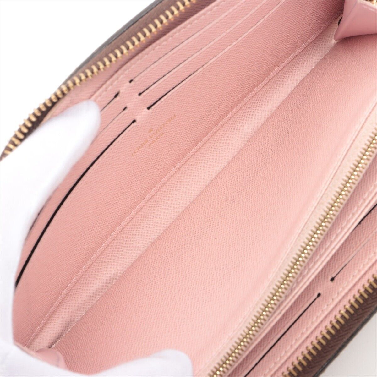 Louis Vuitton  Monogram Zippy Wallet Rose Ballerine